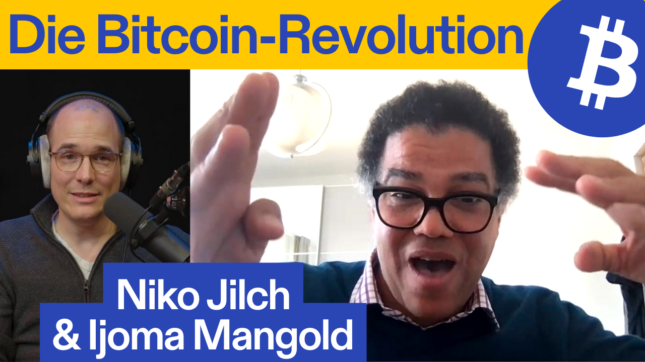 Niko Jilch und Ijoma Mangold bei "Was Bitcoin bringt".