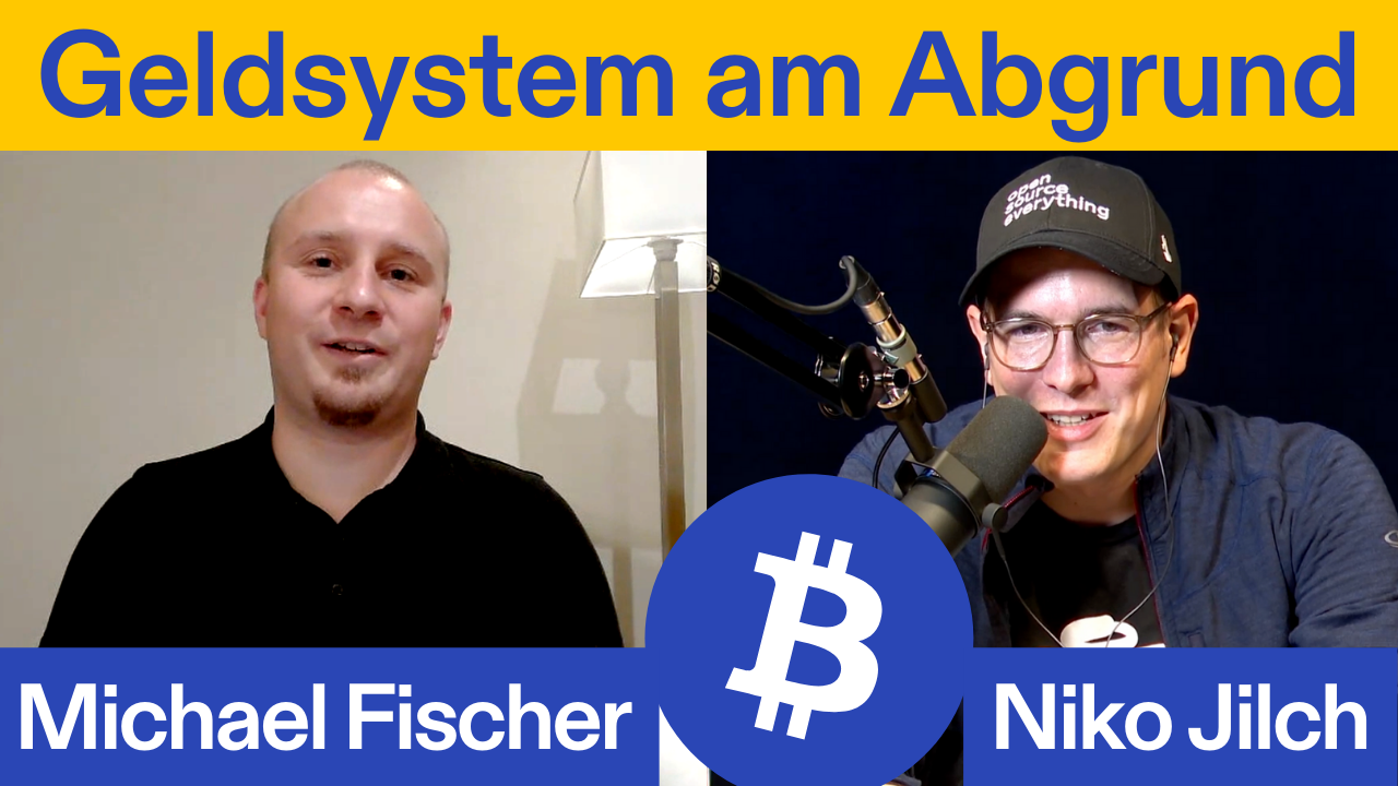 Dem Geldsystem droht der Crash: Bitcoin als einzige Alternative - mit Michael Fischer