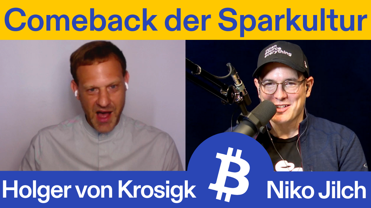 Ende des Konsumwahns: "Bitcoin sichert dir deinen Anteil" - Holger von Krosigk