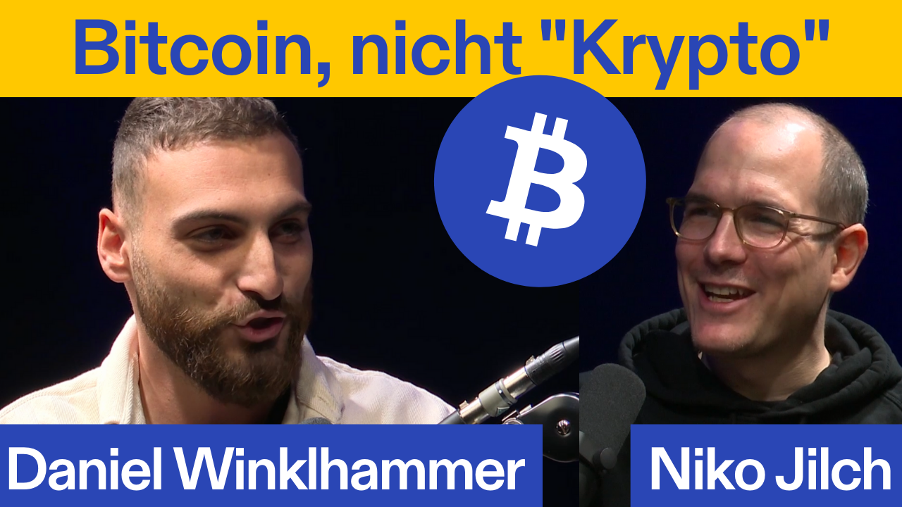 Die Stunde der Maximalisten: "Bitcoin ist eine Einbahnstraße" - Daniel Winklhammer