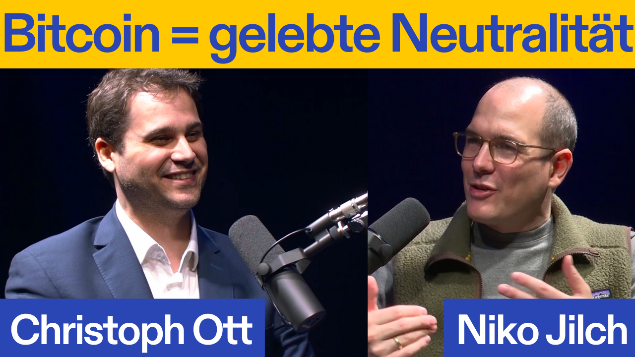 Geld für die Menschen: "Es braucht Bitcoin heute mehr denn je" - Christoph Ott