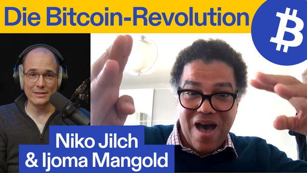 Niko Jilch und Ijoma Mangold bei "Was Bitcoin bringt".